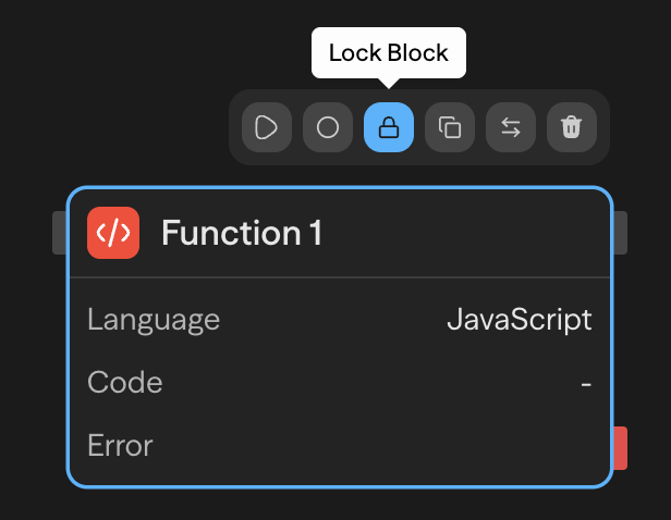 Lock block